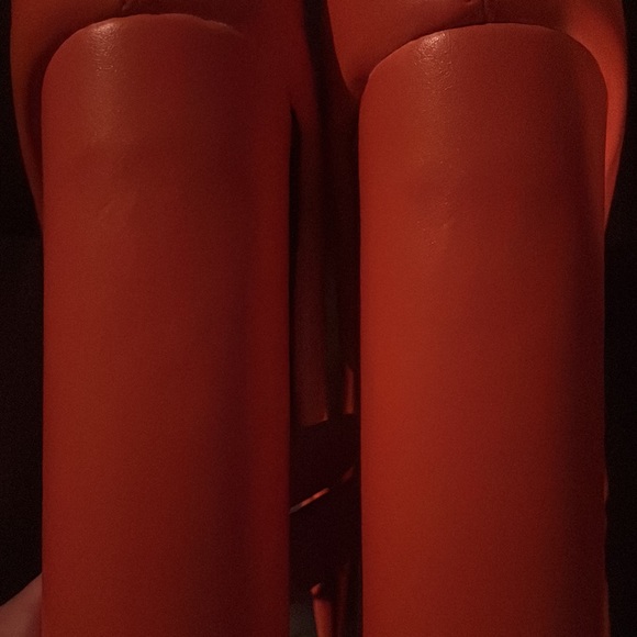 New Orange platform boots More sizes and colors on my page - Picture 3 of 5